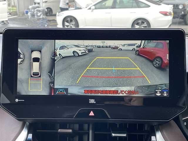 トヨタ ハリアー Z レザーパッケージ 島根県 2020(令2)年 4.9万km プレシャスブラックパール 登録時走行距離　48539km/純正ナビ（フルセグテレビ/Bluetooth/AM/FM)/JBL/全周囲カメラ/追従型クルーズコントロール/電動リアゲート/パワーシート（DN席)/シートヒーター（DN席)/エアシート（DN席)/ステアリングヒーター/デジタルインナーミラー/電動パーキング/オートマチックハビーム/コーナーセンサー/レーンキープアシスト/横滑り防止/衝突軽減ブレーキ/ETC/純正アルミ19インチ