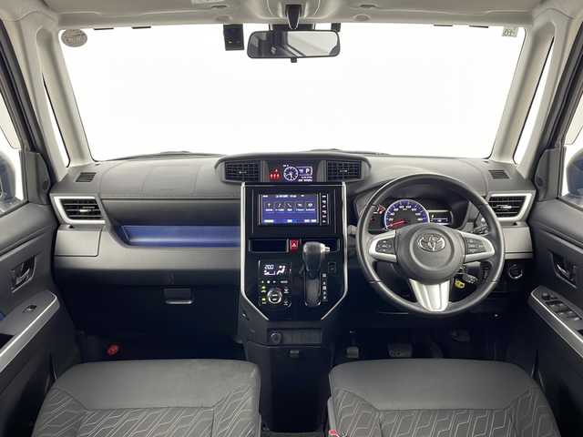 トヨタ ルーミー カスタムG－T 愛知県 2018(平30)年 6.5万km ブラックマイカメタリック /純正ナビ　NSZT-W68T//CD DVD BT フルセグTV SD FM AM//両側パワースライドドア　//クルーズコントロール　//ＥＴＣ　//バックカメラ　//衝突被害軽減システム　//ロールサンシェード//ドアバイザー//リアソナー//LEDヘッドライト//オートライト//純正フォグランプ//電動格納ウインカーミラー//スマートキー