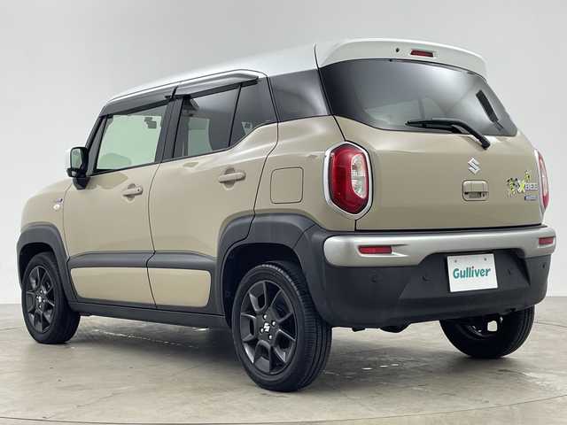 スズキ クロスビー HYBRID MX 鹿児島県 2019(令1)年 4万km キャラバンアイボリーパールメタリック/ホワイト 2トーンルーフ 純正ナビ（CD/DVD/BT/フルセグ）/パドルシフト/シートヒーター/ETC/ドラレコ/コーナーセンサー/４WD/アイドリングストップ/純正フロアマット