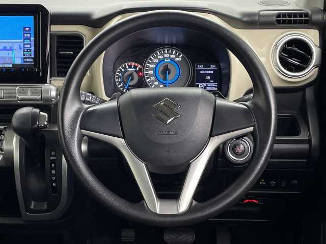 スズキ クロスビー HYBRID MX 鹿児島県 2019(令1)年 4万km キャラバンアイボリーパールメタリック/ホワイト 2トーンルーフ 純正ナビ（CD/DVD/BT/フルセグ）/パドルシフト/シートヒーター/ETC/ドラレコ/コーナーセンサー/４WD/アイドリングストップ/純正フロアマット