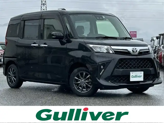 トヨタ ルーミー G 滋賀県 2020(令2)年 3.1万km ブラックマイカメタリック ガソリン/2WD(FF)/CVT/両側パワースライドドア/9インチ純正ナビ【NSZT-W68T】/FM/AM/CD/DVD/フルセグTV/Bluetooth)/パノラミックビューモニター/バックカメラ/ETC/ドライブレコーダー/積込夏タイヤ/ブレーキ制御付誤発進抑制機能/衝突回避支援ブレーキ機能/レーンキープアシスト	/標識検知機能	/電動格納ミラー/ステアリングスイッチ/パドルシフト/オートライト/LEDヘッドライト/フロントフォグ/フルオートエアコン/プッシュスタート/スマートキー/スペアキー/純正フロアマット