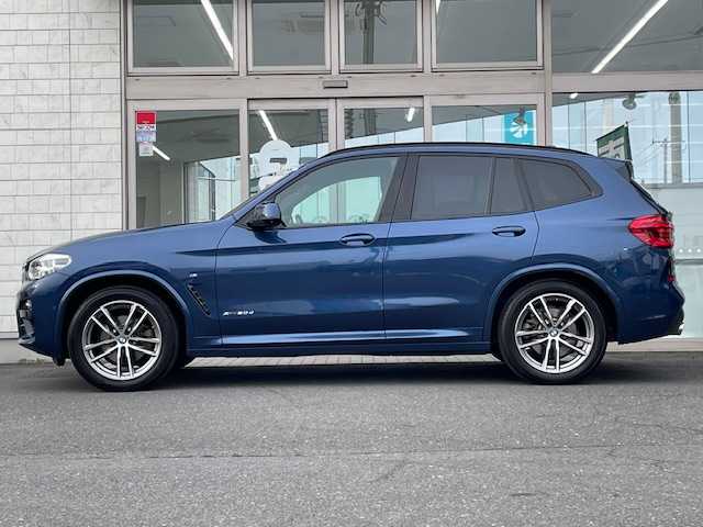 ＢＭＷ Ｘ３ xDrive20d Mスポーツ 青森県 2018(平30)年 4.7万km ファイトニックブルー ディーゼル4WD/黒本革シート/純正ナビ（BlueTooth/フルセグ/RADIO）/LEDヘッドライト/パワーバックドア/ヒルアシストコントロール/全方位カメラ/ワイドバックカメラ/レーダークルーズコントロール/ドライブレコーダー/パーキングセンサー/DN席パワーシート/シートヒーター/ETC2.0/スペアキー/245/50/19アルミホイール装着/BMWアルミスタッドレスタイヤ積込/取扱説明書/保証書