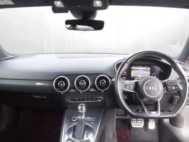 アウディ ＴＴクーペ 2．0TFSI クワトロ SラインP 岩手県 2016(平28)年 5.8万km ミトスブラックメタリック 純正ナビ/フルセグTV/バックカメラ/バーチャルコクピット/アドバンストキー /クルコン /DSRC/ハーフレザー/パワーシート/LEDライト