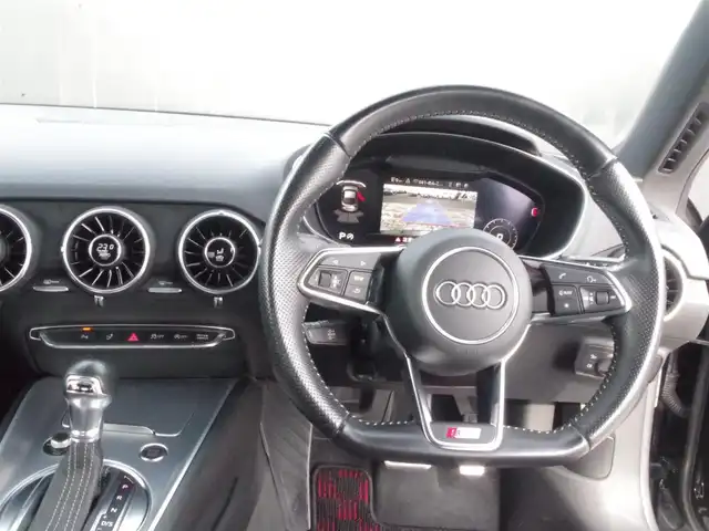 アウディ ＴＴクーペ 2．0TFSI クワトロ SラインP 岩手県 2016(平28)年 5.8万km ミトスブラックメタリック 純正ナビ/フルセグTV/バックカメラ/バーチャルコクピット/アドバンストキー /クルコン /DSRC/ハーフレザー/パワーシート/LEDライト