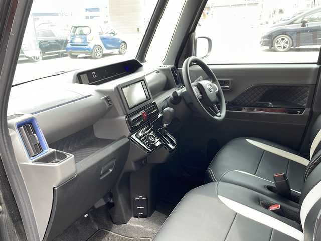 ダイハツ タント カスタム X セレクション 秋田県 2020(令2)年 5.3万km ブラックマイカメタリック 純正メモリーナビ　NMZK-W70D/CD　DVD　フルセグTV　SD　USB　BT/純正ドライブレコーダー/純正フロアマット/ドアバイザー/前後コーナーセンサー/プッシュスタート/シートバックテーブル/後席サンシェード/ウィンカーミラー/バックカメラ/両側パワースライドドア/スマートアシスト/衝突被害軽減ブレーキ/車線逸脱警報/誤発進抑制機能/先行車発進告知/オートマチックハイビーム/LEDヘッドライト/LEDフォグ/レザー調シートカバー/ETC/スマートキー/純正アルミ組サマータイヤ積込