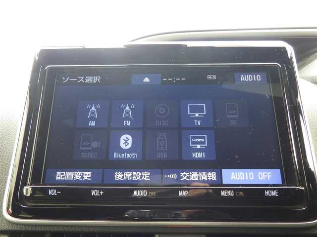 トヨタ ヴォクシー ZS 煌Ⅱ 千葉県 2020(令2)年 4.5万km ブラック TRDフロントスポイラー/両側パワースライドドア/純正SDナビ/地デジTV/【DVD/CD再生機能　Bluetooth接続】/バックカメラ/フリップダウンモニター/革巻きステアリング/ドライブレコーダー（前後撮影）/ETC/LEDヘッドライト/フォグライト/ウインカーミラー/クリアランスソナー/純正16インチアルミホイル/スマートキー