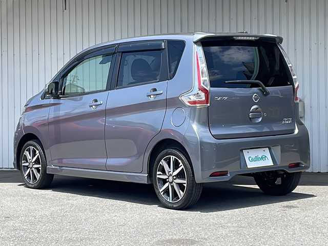 日産 デイズ ハイウェイスターG ターボ 長野県 2016(平28)年 2.5万km チタニウムグレーメタリック ターボ/純正１５インチアルミ/プッシュスタートエンジン/アイドリングストップ