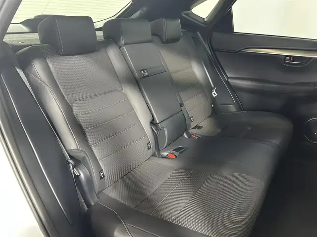 レクサス ＮＸ 300h Fスポーツ 大阪府 2018(平30)年 2.9万km ホワイトノーヴァガラスフレーク サンルーフ　黒革シート　純正９ｉｎｃナビＴＶ　３６０カメラ　三眼ＬＥＤ　パワーシート／ヒーター／エアコン　ステアリングヒーター　電動リアゲート　衝突軽減　レーダーＣ　クリアランスソナー　ＢＳＭ