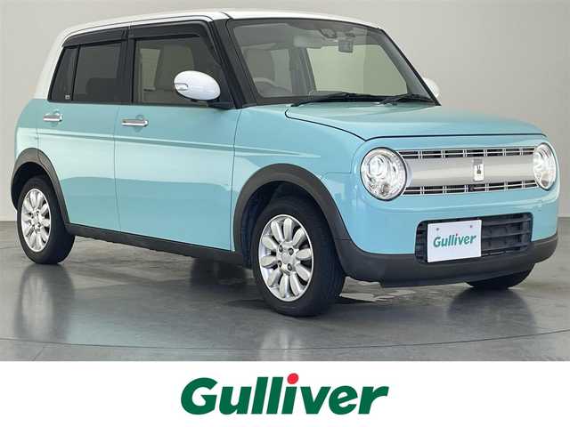 スズキ ラパン X 愛知県 2016(平28)年 3.7万km フレンチミントパールメタリック 純正ＤＡナビ　フルセグＴＶ　Ｂｌｕｅｔｏｏｔｈ　ＤＶＤ再生　全方位カメラ　シートヒーター　レーダーブレーキサポート　ＨＩＤオートライト　ツートンカラー　プッシュスタート　前後ドラレコ　ＥＴＣ　禁煙車