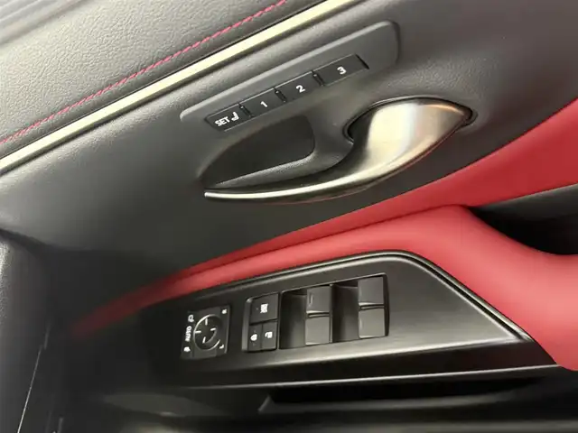 レクサス ＥＳ 300h Fスポーツ 愛知県 2020(令2)年 2.3万km グラファイトブラックガラスフレーク サンルーフ/赤革シート/レクサスセーフティシステム＋/　・プリクラッシュセーフティ/　・レーントレーシングアシスト/　・オートハイビーム/　・レーダークルーズコントロール/　・先行車発信告知/　・ロードサインアシスト/純正ナビ/　（ＢＴ／フルセグＴＶ／ＣＤ／ＤＶＤ／ＵＳＢ）/ビルトインＥＴＣ2.0/ドラレコ/バックカメラ/純正１９インチＡＷ