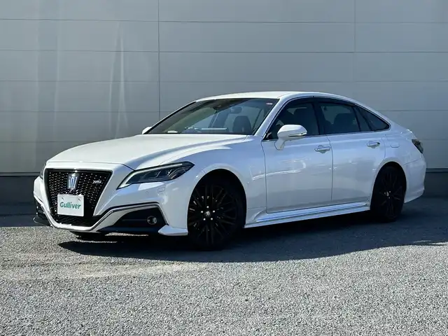 トヨタ クラウン ハイブリッド RS リミテッドⅡ 茨城県 2022(令4)年 4.1万km プレシャスホワイトパール 純正12.3インチオーディオディスプレイ/・BT/・フルセグ/・CD/DVD/BSM/レーダークルーズコントロール/レーンアシスト/バックカメラ/ビルトインETC/パワーシート/シートヒーター/エアーシート/前後ドライブレコーダー（TZ-D201）/セーフティレーダー（TZ-R203L）/純正ドアバイザー/純正フロアマット