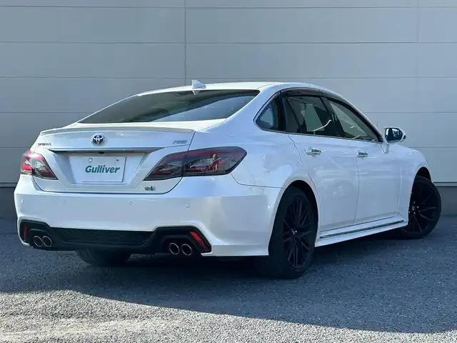 トヨタ クラウン ハイブリッド RS リミテッドⅡ 茨城県 2022(令4)年 4.1万km プレシャスホワイトパール 純正12.3インチオーディオディスプレイ/・BT/・フルセグ/・CD/DVD/BSM/レーダークルーズコントロール/レーンアシスト/バックカメラ/ビルトインETC/パワーシート/シートヒーター/エアーシート/前後ドライブレコーダー（TZ-D201）/セーフティレーダー（TZ-R203L）/純正ドアバイザー/純正フロアマット
