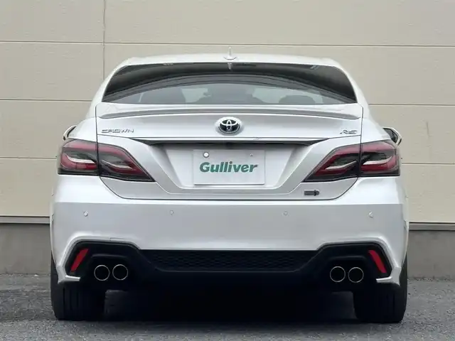 トヨタ クラウン ハイブリッド RS リミテッドⅡ 茨城県 2022(令4)年 4.1万km プレシャスホワイトパール 純正12.3インチオーディオディスプレイ/・BT/・フルセグ/・CD/DVD/BSM/トヨタセーフティセンス（衝突回避支援パッケージ）/・レーダークルーズコントロール/・レーントレーシング/・プリクラッシュセーフティ/・アダプティブハイビーム/・ロードサインアシスト/・先行車発進告知/・ドライバー異常時対応システム/シートベンチレーション/バックカメラ/ビルトインETC/3眼LED/シーケンシャルターンランプ/パワーシート/シートヒーター/エアーシート/前後ドライブレコーダー（TZ-D201）/セーフティレーダー（TZ-R203L）/純正ドアバイザー/純正フロアマット