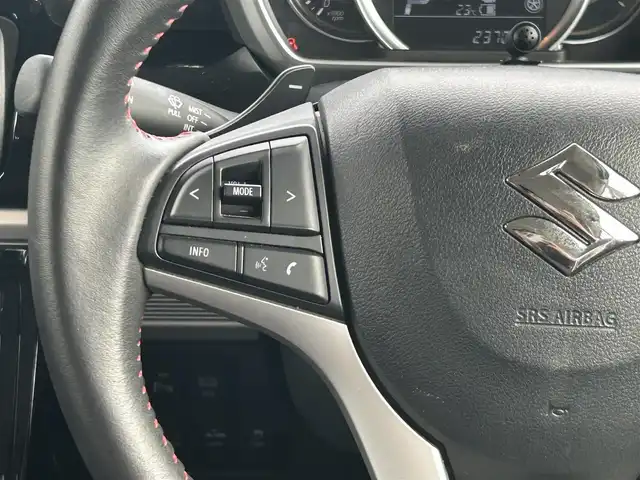スズキ スペーシア カスタム HYBRID XS ターボ 福島県 2019(令1)年 2.4万km ピュアホワイトP デュアルセンサーブレーキサポート/クルーズコントロール/車線逸脱支援システム/純正ナビゲーション/型番：KXM-E504W/【CD/DVD/SD/USB/BT/TV】/バックカメラ/ビルトインETC/ドライブレコーダー/両側電動スライドドア/運転席シートヒーター/ステアリングリモコン/パドルシフト/アイドリングストップ/リアサーキュレーター/リアドアロールサンシェード/シートバックテーブル/LEDオートライト/LEDフォグランプ/純正フロアマット/純正ドアバイザー