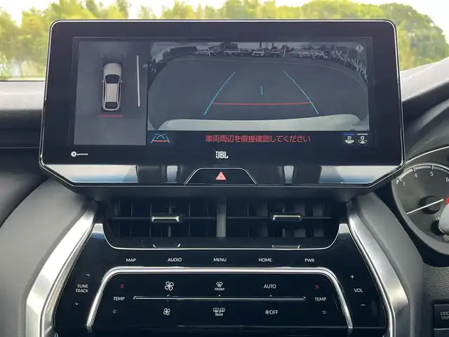 トヨタ ハリアー Z レザーパッケージ 奈良県 2021(令3)年 0.7万km ホワイトパールクリスタルシャイン 純正フルセグナビ　/全方位モニター　/ＪＢＬプレミアムサウンド　/ＥＴＣ２．０　/デジタルインナーミラー　/パノラマスライディングルーフ　/ステアリングヒーター/シートヒーター/シートクーラー/モデリスタエアロ　/純正アルミホイール/電動リアゲート/ＬＥＤヘッドライト