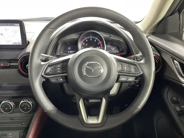 マツダ ＣＸ－３ 20S プロアクティブ 神奈川県 2018(平30)年 6.2万km セラミックM i-ACTIVSENSE/純正メーカーオプションナビ/・BT/フルセグTV/CD/DVD/USB/AUX/バックカメラ/SPORTモード/アイドリングストップ機能/コーナーセンサー/スマートキー/プッシュスタートボタン/LEDヘッドライト/フォグランプ/革巻きステアリング/ステアリングスイッチ/パドルシフト/ETC/ドライブレコーダー/BSM/電動格納ミラー/ウィンカーミラー/HUD/純正フロアマット/純正アルミホイール/純正ドアバイザー
