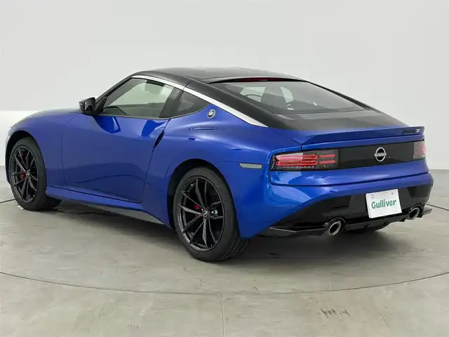 日産 フェアレディ Ｚ バージョンST 愛知県 2024(令6)年 0.1万km 青Ⅱ 6速MT/ターボ/純正9インチナビ/　　BT/フルセグ/BOSEサウンドシステム/バックカメラ/ビルトインETC2.0/革巻きステアリング/ステアリングリモコン/インテリジェントクルーズコントロール/インテリジェントエマージェンシーブレーキ/LDW/ふらつき防止機能/ハーフレザーシート/パワーシート/シートヒーター/純正LEDヘッドライト/リヤフォグランプ/純正19インチアルミホイール