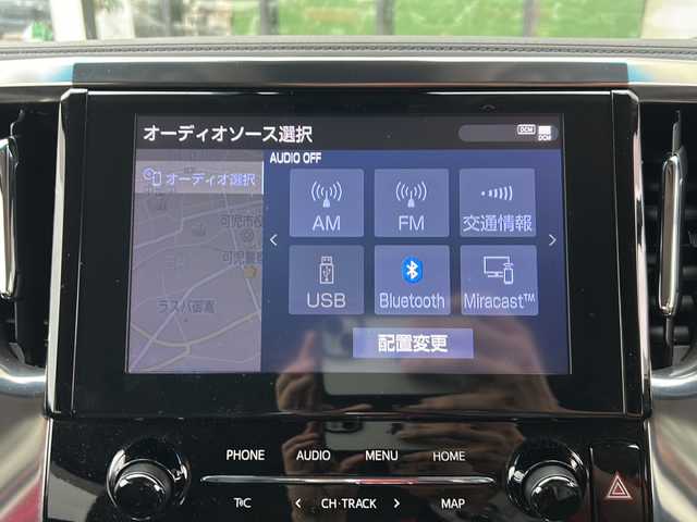 トヨタ アルファード S Cパッケージ 岐阜県 2020(令2)年 5.4万km パール 登録時走行距離53968km/純正ナビ/バックモニター/レザーシート/両側パワースライドドア/オットマン/ドアバイザー/ハンドルヒーター/シートヒーター/エアーシート/純正アルミ/純正フロアマット/パワーシート/禁煙車/ビルトインETC/スマートキー/プッシュスタート/LEDヘッドライト/オートマチックハイビーム/格納ミラー/オートホールド