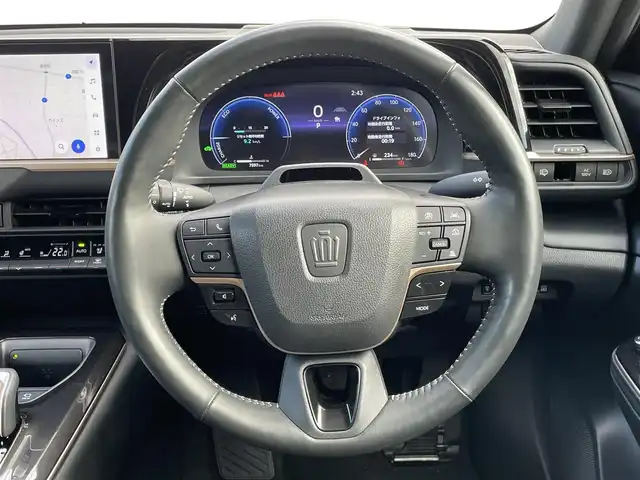 トヨタ クラウン スポーツ Z 群馬県 2024(令6)年 0.8万km ブラック トヨタセーフティセンス　/・アダプティブクルーズコントロール/アドバンストパーク/純正12.3インチメモリーナビ　/    Bluetooth/フルセグ/Miracast /パノラミックビューモニター/モデリスタエアロ/モデリスタ21AW　/黒革シート/前席パワーシート/前席エアシート/前席シートヒーター/ステアリングヒーター/LEDヘッドライト/電動リアゲート/前後ドライブレコーダー/ETC2.0
