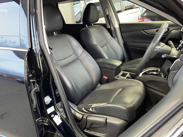 日産 エクストレイル 20S エマージェンシーブレーキ 愛媛県 2016(平28)年 9.2万km ダイヤモンドブラック ワンオーナー/純正ナビ/バックカメラ/前後コーナーセンサー/スマートキー/スペアキー/ハーフレザーシート/シートヒーターD席N席/純正フロアマット/アイドリングストップ