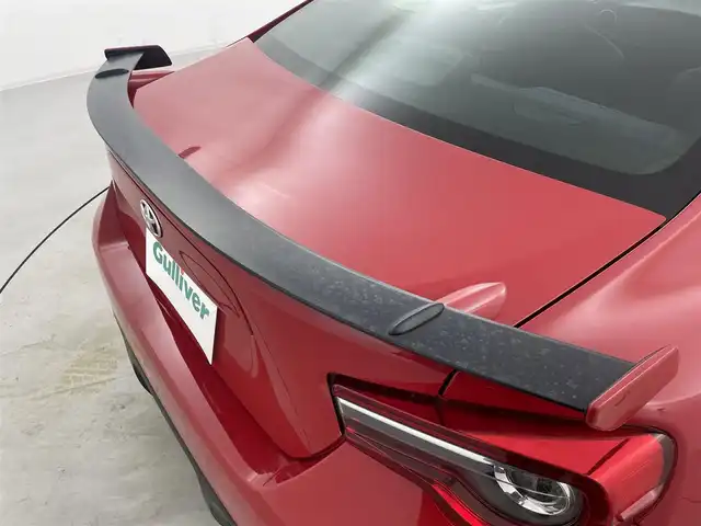 トヨタ ８６ GT リミテッド 群馬県 2016(平28)年 5.8万km ピュアレッド BLITZ車高調/＝＝＝＝＝/純正ディーラーナビ（NSZT-W66T)/・CD/DVD/SD(MSV)/Bluetooth/フルセグTV/================/ＢＬＩＴＺ車高調ハーフレザーシート　シートヒーター　純正７型ナビ　バックカメラ　パドルシフト　クルーズコントロール　前後ドライブレコーダー　ＥＴＣ　ＬＥＤヘッドライト　１７インチアルミホイール　禁煙車