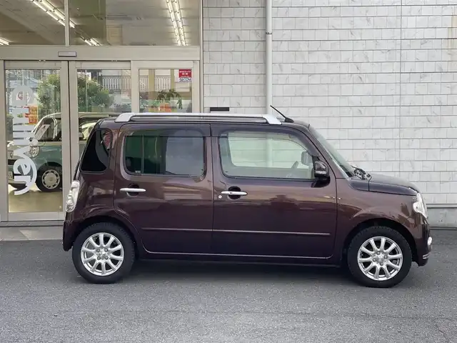 ダイハツ ミラ ココア プラスX 埼玉県 2012(平24)年 8.3万km プラムブラウンクリスタルマイカ 660 プラス X/夏/冬タイヤ付き /社外7インチワイドナビ(CN-MW250D)/スマートキー　/スペアキー/地デジ/CD/DVD /前後ドライブレコーダー(HDR801)/ETC2.0(ND-ETCS10)/電動格納ミラー　/フォグランプ/整備記録簿(H25、H26、H28、H30、R2、R4、R5)/取扱説明書