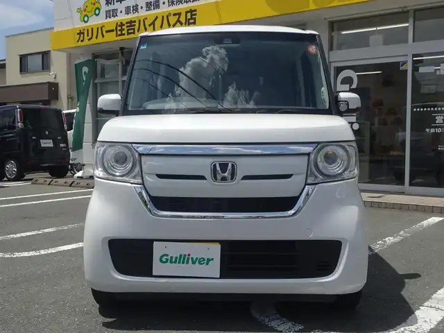ホンダ Ｎ ＢＯＸ G L ターボ ホンダセンシング 静岡県 2020(令2)年 3.6万km プラチナホワイトパール 取説・保証書/禁煙車/ホンダセンシング/レーダークルーズコントロール/純正SDナビ（Bluetooth/ワンセグTV/CD）/ステアリングリモコン/両側パワースライドドア/スローパー/ターボ/リアコーナーセンサー/バックカメラ/LEDヘッドライト/オートマチックハイビーム/フロアマット