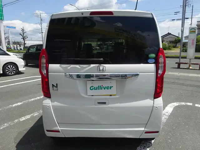 ホンダ Ｎ ＢＯＸ G L ターボ ホンダセンシング 静岡県 2020(令2)年 3.6万km プラチナホワイトパール 取説・保証書/禁煙車/ホンダセンシング/レーダークルーズコントロール/純正SDナビ（Bluetooth/ワンセグTV/CD）/ステアリングリモコン/両側パワースライドドア/スローパー/ターボ/リアコーナーセンサー/バックカメラ/LEDヘッドライト/オートマチックハイビーム/フロアマット