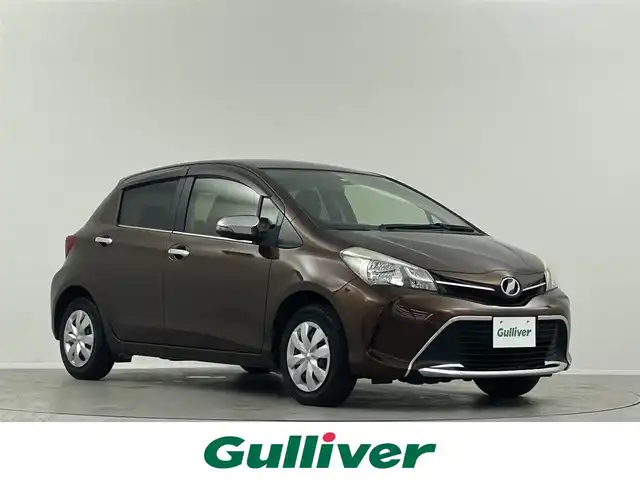 トヨタ ヴィッツ ジュエラ 埼玉県 2014(平26)年 6.1万km ダークブラウンマイカメタリック 純正ナビ　ＣＤ　ＴＶ　Ｂｌｕｅｔｏｏｔｈ　プッシュスタート　スマートキー　スペアキー　ビルトインＥＴＣ　純正フロアマット　ベンチs－ト 盗難防止装置 横滑り防止装置