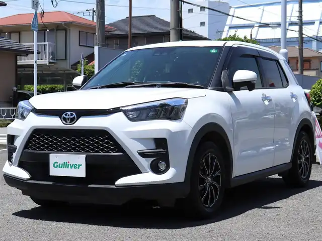 トヨタ ライズ G 神奈川県 2019(令1)年 2.9万km シャイニングホワイトパール ワンオーナー/ドラレコ前後/純正メモリナビ/フルセグテレビ/バックカメラ/ETC2.0/アイドリングストップ/ドアバイザー/プッシュスタート/4WD/純正16AW/コーナーセンサー前後/LEDデジタルメーター/保証書/取説/スペアキー×1(スマートキー)/記録簿(R3/5)