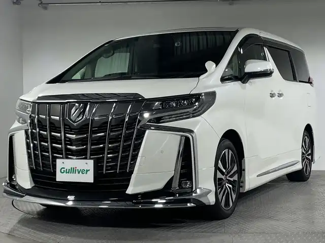 トヨタ アルファード S Cパッケージ 神奈川県 2021(令3)年 4.1万km ホワイトパールクリスタルシャイン ツインムーンルーフ/モデリスタエアロ/ブラインドスポットモニター/デジタルインナーミラー/純正9型ディスプレイオーディオ/DVD フルセグ Bluetooth USB/バックカメラ/両側パワースライドドア/セーフティセンス/レーントレーシングアラート/クリアランスソナー/パーキングサポートブレーキ/リアクロストラフィックアラート/ロードサインアシスト/プリクラッシュセーフティ/レーダークルーズコントロール/レザーシート/パワーシート/前席シートヒーター/運転席シートメモリー/オートホールド/革巻きステアリング/ステアリングヒーター/ステアリングリモコン/パワーバックドア/前後ドライブレコーダー/デジタルインナーミラー/純正フロアマット/LEDヘッドライト/オートライト/オートマチックハイビーム/純正18インチアルミホイル/スマートキー/プッシュスタート
