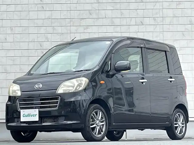 ダイハツ タント エグゼ X スペシャル 岩手県 2011(平23)年 11.1万km ブラックマイカメタリック 禁煙車/4WD/社外エンジンスターター/ETC/冬タイヤ社外アルミホイール車載/→5mm×4本/純正オーディオ/→CD/FM/AM/AUX/〇ドアバイザー/〇フロアマット/スペアキー