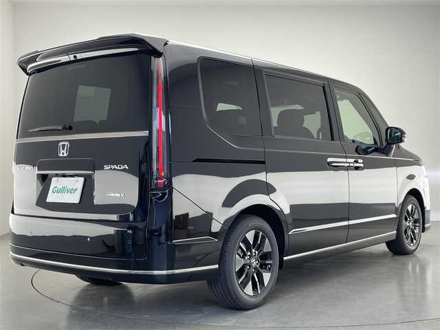 ホンダ ステップワゴン スパーダ eHEV 愛知県 2025(令7)年 0.1万km未満 クリスタルブラックパール 登録済未使用車/純正11.4型ナビ/フルセグTV/Blutooth/バックカメラ/後席モニター/両側パワースライドドア/パワーバックドア/BSM/ホンダセンシング/レーダークルーズコントロール/LEDヘッドライト/ハーフレザーシート/－－－－－－－－－－－－－－－－－/スパーダ　e:HEV　3CJ4AZ　11.4インチナビHonda CONNECTナビ LXM-247VFLi(317900円)