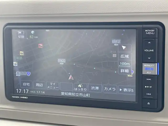 ダイハツ ミラ トコット G SA Ⅲ 愛知県 2019(平31)年 1.3万km ファイアークォーツレッドM 純正ナビ　フルセグＴＶ　ＢＴ　全周囲カメラ　シートヒーター　スマアシIII　衝突軽減装置　車線逸脱　ＬＥＤオートライト　前後ドラレコ　オートハイビーム　プッシュスタート　フロアマット　ドアバイザー　禁煙車