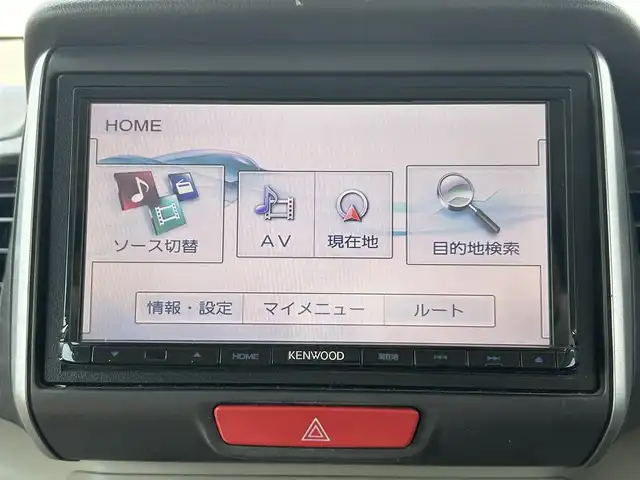 ホンダ Ｎ ＢＯＸ G ターボ Lパッケージ 愛媛県 2014(平26)年 8.1万km ヒダマリアイボリーパール 両側パワースライドドア/クルーズコントロール/パドルシフト/ETC/社外フロアマット/ワンセグTV/純正14AW/ABS/横滑り防止装置/DVD/ベンチシート/スマートキー/プッシュスタート