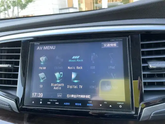 ホンダ オデッセイ G エアロパッケージ 石川県 2014(平26)年 6.5万km ホワイトオーキッドパール 純正8型ナビ/フルセグTV/バックカメラ/LEDヘッドライト/ETC/ドライブレコーダー/両側パワースライドドア/クルーズコントロール/純正アルミホイール/スマートキー/プッシュスタート/電動ミラー/オートライト/フリップダウンモニター