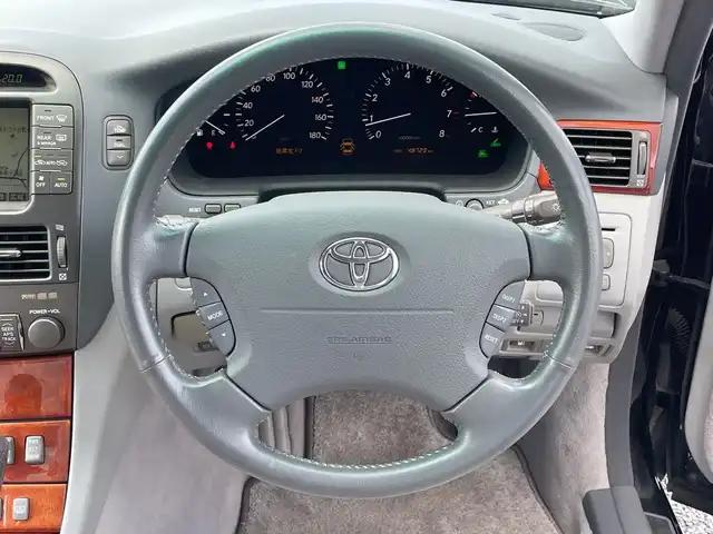 トヨタ セルシオ Cタイプ 千葉県 2005(平17)年 4.9万km ブラック ナビ バックカメラ 電動シート ビルトインETC クルコン 電動リアサンシェード DVD AFS TRC 電動チルトテレスコピクハンドル スマートキー 17インチAW HID オートライト