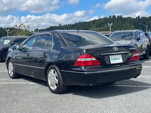 トヨタ セルシオ Cタイプ 千葉県 2005(平17)年 4.9万km ブラック ナビ バックカメラ 電動シート ビルトインETC クルコン 電動リアサンシェード DVD AFS TRC 電動チルトテレスコピクハンドル スマートキー 17インチAW HID オートライト