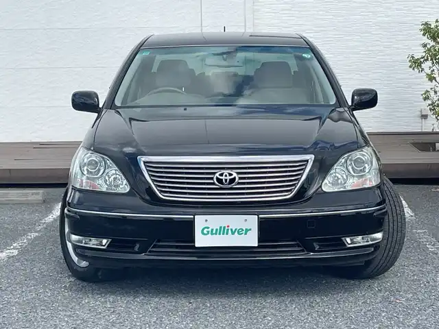 トヨタ セルシオ Cタイプ 千葉県 2005(平17)年 4.9万km ブラック ナビ バックカメラ 電動シート ビルトインETC クルコン 電動リアサンシェード DVD AFS TRC 電動チルトテレスコピクハンドル スマートキー 17インチAW HID オートライト