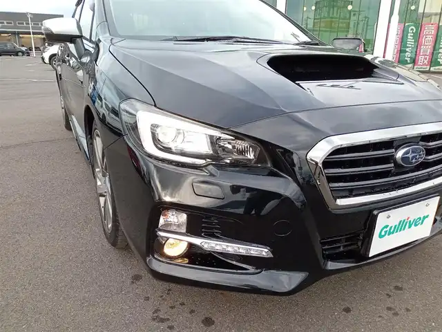 スバル レヴォーグ 1．6GT－S アイサイト 福井県 2017(平29)年 7.9万km クリスタルブラックシリカ 4WD/社外ナビ/・（フルセグTV/CD/DVD/Bluetooth）/バックカメラ/アイサイト/レーンキープアシスト/クリアランスソナー/レーダークルーズコントロール/前席パワーシート/ETC/前後ドライブレコーダー/パドルシフト/オートLEDヘッドライト/純正18インチAW/スマートキー