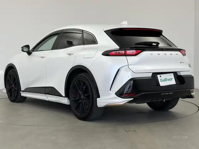トヨタ クラウン スポーツ RS 愛知県 2024(令6)年 2.2万km パール トヨタチームメイト/パノラマルーフ/デジタルインナーミラー/ブラインドスポットモニタモニター/パノラミックビューモニター/モデリスタフルエアロ/トヨタセーフティセンス/・プリクラッシュセーフティ/・レーントレーシングアシスト/・ロードサインアシスト/・レーダークルーズコントロール/・アダプティブハイビームシステム/純正12.3インチディスプレイオーディオ/・フルセグTV/・Bluetooth/・AM/FM/・USB/・AppleCarPlay/・AndroidAuto/・Miracast/レザーシート/パワーシート/シートヒーター/エアシート/本革ステアリング/パワーバックドア/ドライブレコーダー/純正フロアマット/純正21インチアルミホイール/ETC2.0/スマートキー/プッシュスタート/スペアキー