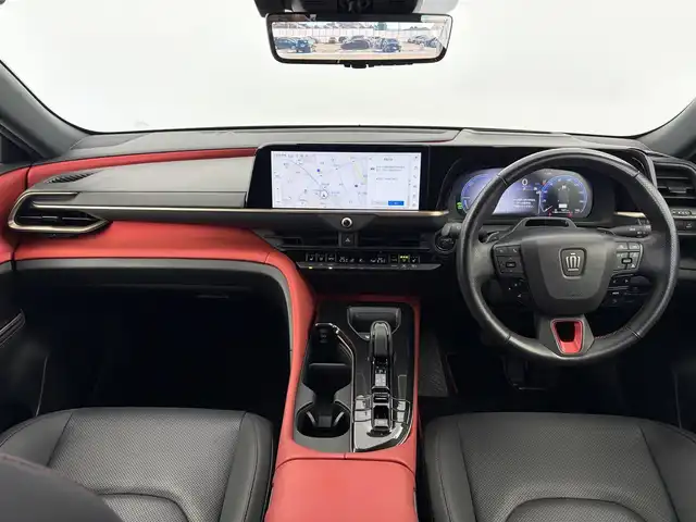 トヨタ クラウン スポーツ RS 愛知県 2024(令6)年 2.2万km パール トヨタチームメイト/パノラマルーフ/デジタルインナーミラー/ブラインドスポットモニタモニター/パノラミックビューモニター/モデリスタフルエアロ/トヨタセーフティセンス/・プリクラッシュセーフティ/・レーントレーシングアシスト/・ロードサインアシスト/・レーダークルーズコントロール/・アダプティブハイビームシステム/純正12.3インチディスプレイオーディオ/・フルセグTV/・Bluetooth/・AM/FM/・USB/・AppleCarPlay/・AndroidAuto/・Miracast/レザーシート/パワーシート/シートヒーター/エアシート/本革ステアリング/パワーバックドア/ドライブレコーダー/純正フロアマット/純正21インチアルミホイール/ETC2.0/スマートキー/プッシュスタート/スペアキー