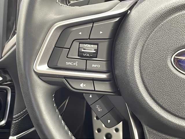 スバル フォレスター ハイブリッド 千葉県 2021(令3)年 1.9万km クリスタルブラックシリカ 衝突軽減ブレーキ/クルーズコントロール/ブラインドスポットモニター/シートヒーター/純正ナビ/（フルセグ/Bluetooth/FM/AM/ipod）/ドライブレコーダー/ハーフレザーシート/LEDヘッドライト/電動格納ミラー/パワーリアゲート/パドルシフト/ETC