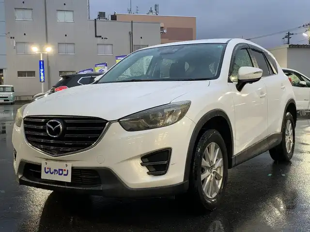 マツダ ＣＸ－５ XD 福井県 2015(平27)年 10.8万km クリスタルホワイトパールマイカ (株)IDOMが運営する【じしゃロン福井店】の自社ローン専用車両になりますこちらは現金またはオートローンご利用時の価格です。自社ローンご希望の方は別途その旨お申付け下さい/純正メモリーナビ/CD/DVD/Bluetooth/フルセグTV/サイド/バックカメラ/LEDライト/オートライト/スマートシティブレーキサポート/クルーズコントロール/オートエアコン/ETC/純正フロアマット/純正17インチAW/アドバンストキー/プッシュスタート/取説/保証書/スペアキー