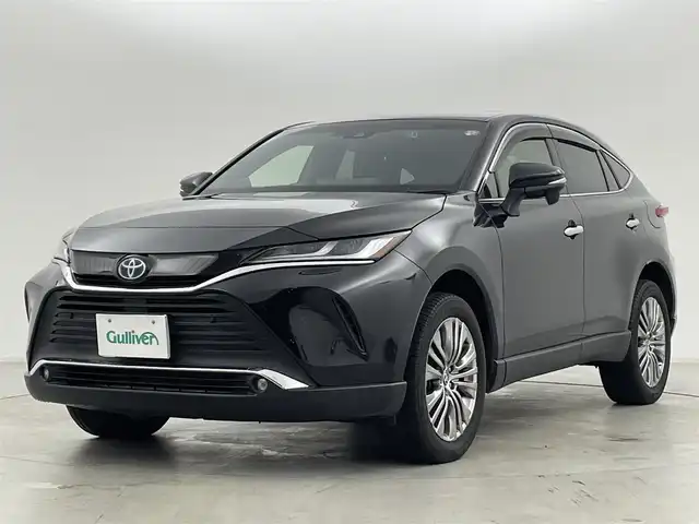 トヨタ ハリアー ハイブリッド Z レザーパッケージ 群馬県 2020(令2)年 3.8万km プレシャスブラックパール T-Connect SDナビゲーションシステム/・AM/FM/USB/Bluetooth//・Miracast/AppleCarPlay/AndroidAuto/JBLプレミアムサウンドシステム/デジタルインナーミラー(前後録画機能付)/前席パワーシート/シートヒーター/シートベンチレーション/バックカメラ/トヨタセーフティセンス/・プリクラッシュセーフティ（歩行者[昼夜]・自転車運転者[昼]検知機能付衝突回避支援タイプ/・レーントレーシングアシスト/・アダプティブハイビームシステム/・ロードサインアシスト/・レーダークルーズコントロール(全車速追従機能付)/先行車発進告知機能/パーキングサポートブレーキ(前後静止物/後方接近車両)/ブラインドスポットモニター/LEDヘッドランプ