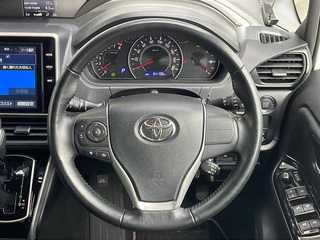 トヨタ ヴォクシー ZS 煌Ⅱ 長野県 2019(令1)年 6.5万km ホワイトパールクリスタルシャイン 4WD/純正10インチメモリーナビ/ CD/DVD/SD/Bluetooth/フルセグTV/バックカメラ/両側パワースライドドア/トヨタセーフティセンス/・レーンキープアシスト/・プリクラッシュセーフティ/・ハイビームアシスト/ETC/カーメイトエンジンスターター/純正16インチアルミ/LEDオートヘッドライト