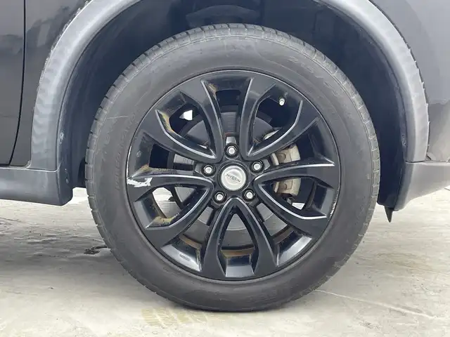 日産 ジューク 15RX Vセレクション 群馬県 2016(平28)年 3.5万km スーパーブラック 純正７型ナビ　全周囲カメラ　純正ドライブレコーダー　純正ＥＴＣ　衝突被害軽減ブレーキ　レーンアシスト　ステアリングスイッチ　プッシュスタート　アイドリングストップ　スマートキー　革巻ステアリング　禁煙