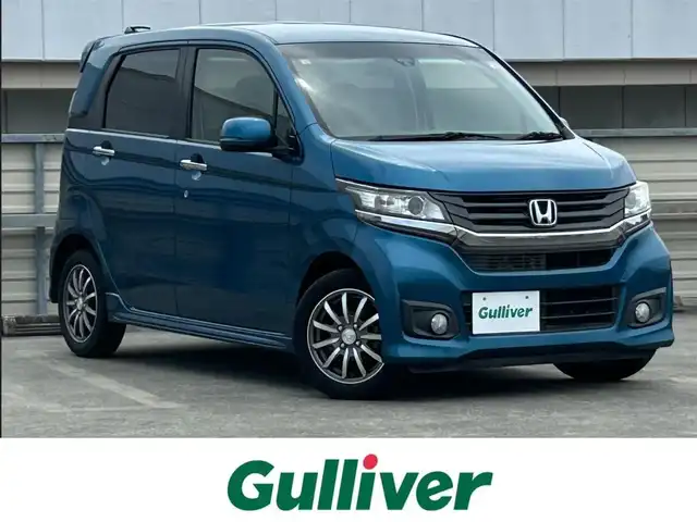 ホンダ Ｎ ＷＧＮ カスタム G Aパッケージ 静岡県 2014(平26)年 5.2万km ホライゾンターコイズパール あんしんパッケージ/社外ストラーダナビ/ＤＶＤ再生/フルセグＴＶ/ＥＴＣ/クルコン/アイドリングストップ/ＨＩＤヘッドライト/オートライト/プラズマクラスターオートエアコン/サイドカーテンエアバッグ/ハーフレザーシート/純正フロアマット/純正１４ＡＷ