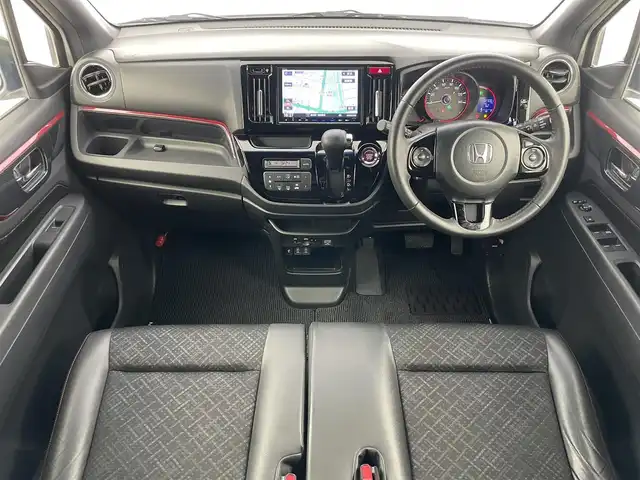 ホンダ Ｎ ＷＧＮ カスタムGターボ SS 2トーンカラースタイルP 愛知県 2017(平29)年 2.3万km プレミアムホワイトパールⅡ 純正8インチナビ/バックカメラ/Bluetooth/フルセグTV/クルーズコントロール/横滑り防止装置/オートライト/LEDフォグランプ/純正AW/純正フロアマット/フルフラットシート/チップアップシート/ETC/プッシュスタート/スマートキー/スペアキー