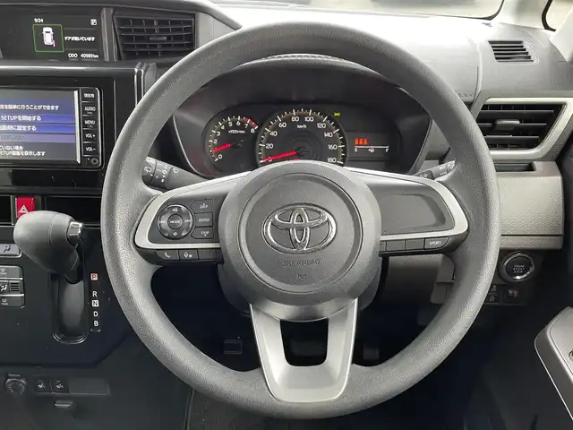 トヨタ ルーミー G－T 岡山県 2022(令4)年 4.1万km 黒 純正ナビ　NSCN-W68/AM、FM、CD、Bluetooth、ワンセグTV/バックカメラ/両側パワースライドドア/ビルトインETC/前席シートヒーター/スマートアシスト